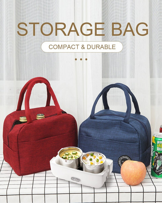 Portable Thermal Insulated Lunch Bag –