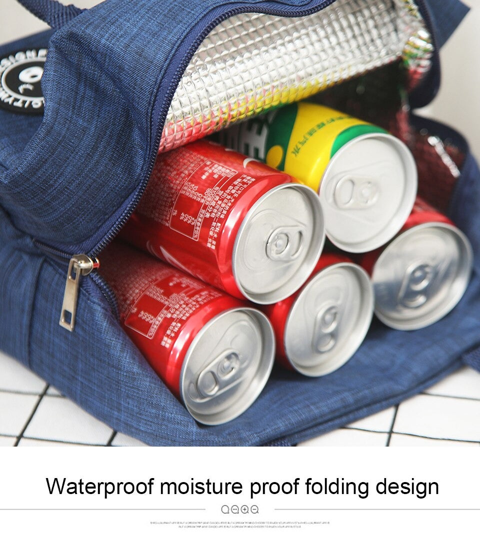 Portable Thermal Insulated Lunch Bag –