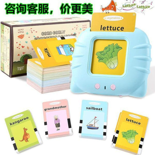 Talking Flash Cards For Kids Providing Durable Quality Comfortable Use Reliable Performance Educational Support (Random Color