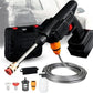 Automatic Cordless Wireless Car Wash Spray Gun High Pressure 48v
