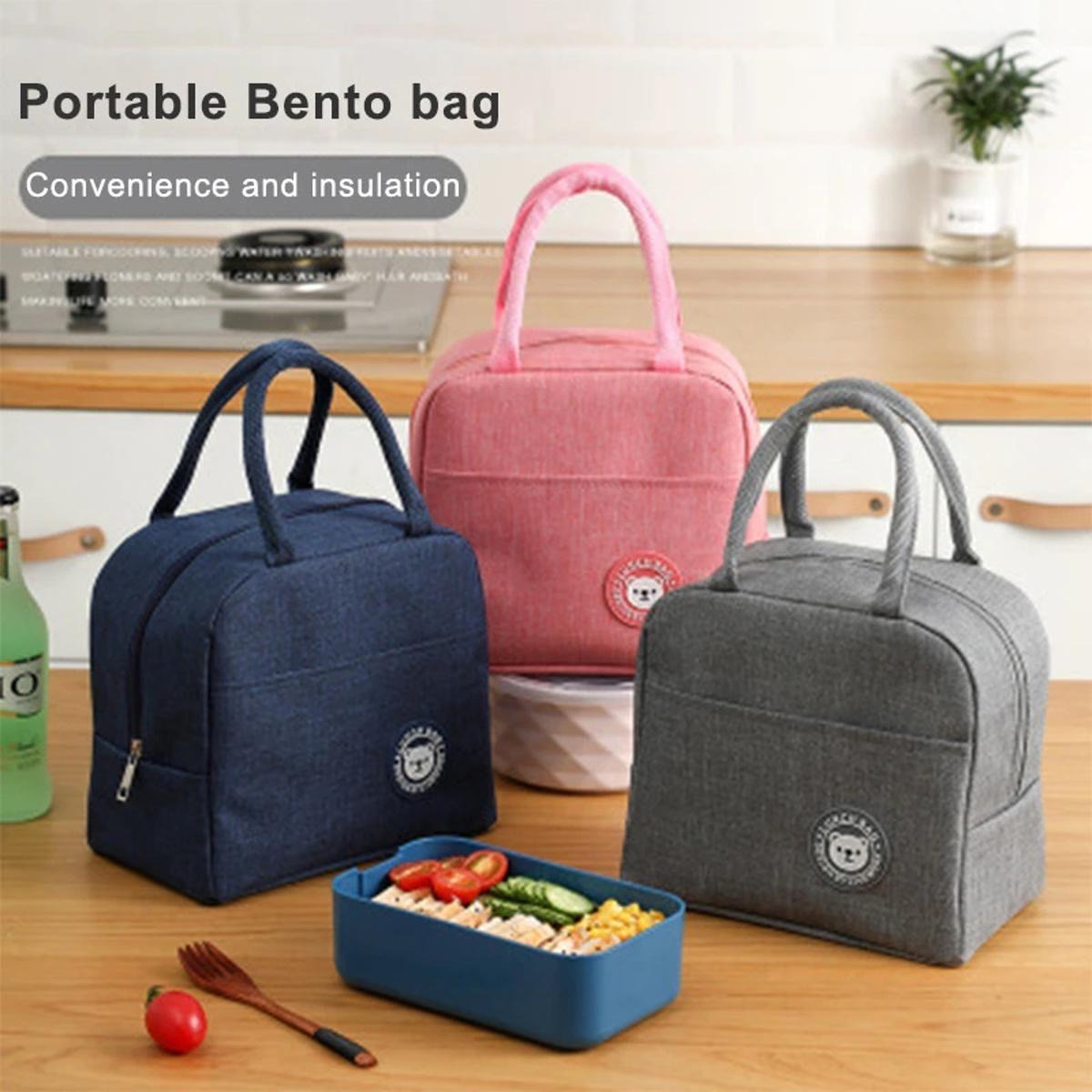 Portable Thermal Insulated Lunch Bag –