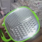 3-in-1 Cheese Grater with Storage Container, 3 Blades, Non-Stick Coating, Fruit & Vegetable Slicer Peeler-1Pc